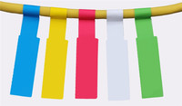 Étiquettes autocollantes imperméables pour câbles, pour ordinateur et appareil photo, 30 pièces, feuille A4, adhésif puissant, personnalisable