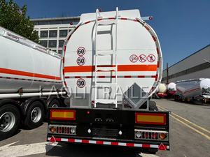 Çin 45 metreküp Yağ Tankeri Treyler Fabrikası Toptan 4 Akslı Yakıt Tankeri Bölmeli Yakıt Tankeri Treyler Malezya - Product Image 4