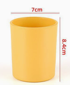 Thickened Glass Candle Jars with <b>Lids</b> Empty Candle Container for Wedding Party Home <b>Decor</b> DIY Candle Making Bulk Wholesale - Product Image 2