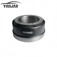 Vente en gros d'usine - Pièces de rechange de frein robustes et durables - Tambour de frein arrière en fonte pour camion Volvo 1599968