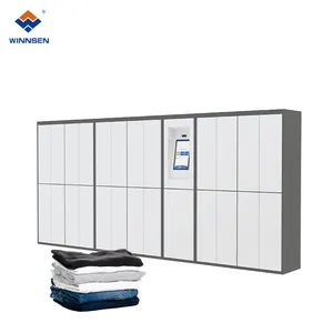 Winnsen Customized outdoor fingerprint code mailbox smart IC card laundry rfid locker cabinet supermarket Laundry Locker
