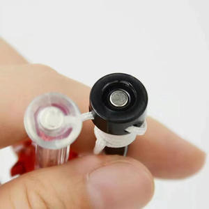 Tee de golf magnétique en plastique durable Passen, logo personnalisé, 80 mm, anti-vol, emballé individuellement - Product Image 1