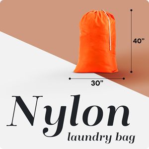 XL Travel <b>Laundry</b> <b>Bag</b>, Machine Washable Dirty Clothes Organizer with <b>Drawstring</b> Easy Fit a <b>Laundry</b> Hamper or Basket - Product Image 2