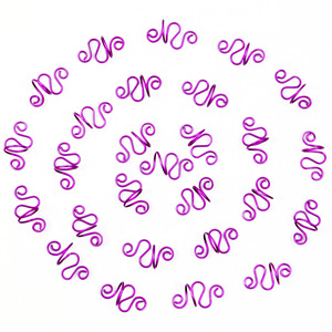 Anillos de bucle de ganchillo de tejer serpentina portátil ajustable guía de hilo dedal soporte de dedo para suministros de tejer más rápidos - Product Image 4