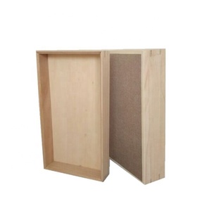 Full Size Light Weight Wood Stackable Jewelry Tray Box with Lined Soft Velvet Fabric,Drawer Organizer,Showcase Display