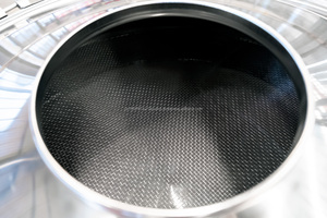 Tamiseur vibrant rotatif pour poudres chimiques avec moteur, en acier inoxydable, haute capacité - Product Image 6