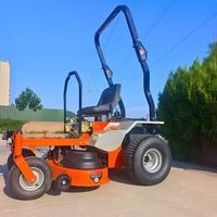 Tondeuse autoportée à moteur essence 4 temps, largeur de coupe de 48 pouces, phares intégrés, pour l'aménagement paysager commercial et les terrains de sport
