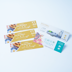 Papier thermique direct personnalisé, billet imprimable, club automobile, yacht, bateau, carte d'embarquement d'avion, facture imprimée personnalisée - Product Image 4