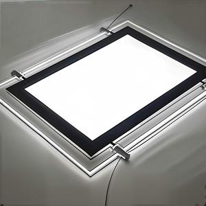 ป้ายไฟ LED สำหรับแสดงหน้าต่างอสังหาริมทรัพย์ กล่องไฟ LED แบบแขวน กล่องไฟคริสตัล LED แบบมีไฟส่องหลัง - Product Image 5