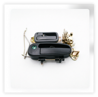 Ensemble de serrure de porte avant gauche 107C compatible avec les bus Toyota Coaster, King Long, Yutong et Dongfeng