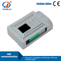 Huaqingjun 12DI 12DO salida de relé PLC salidas analógicas 0-20mA RS485 WIFI Aplicación de teléfono Control remoto PLC para aplicación IoT