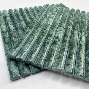 Mosaicos de Mármol Verde Guatemala, Color Verde Oscuro, Estilo Indio Moderno, para Paredes de <span class=keywords><strong>Fondo</strong></span> en Hogares y Residencias - Product Image 1