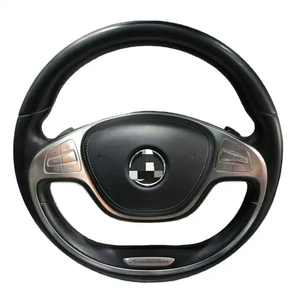 Volant de voiture personnalisé en bois de pêche <span class=keywords><strong>à</strong></span> <span class=keywords><strong>prix</strong></span> réduit nouvel état adapté pour 809 S Class W221 2008 2009 2010 2011 2012 2013 2014 - Product Image 5