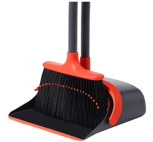 Broom and Dustpan Set for Home, Dustpan and Broom Set, Broom and Dustpan Combo for Office Home Kitchen