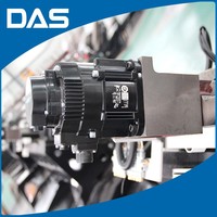 Torno CNC DAS con potencia de fresado Cama inclinada de viaje largo Sistema de control GSK Máquina de torneado de tipo suizo de servicio medio
