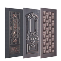Nouveau design de porte en métal embouti en acier tôle de porte en fer peau de porte pour portail