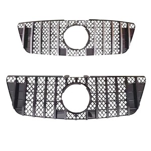 Mercedes-Benz W164 <b>Grille</b> ABS Plastic Bumper Front <b>Mesh</b> <b>For</b> ML-Class 2005-2012 - Product Image 4