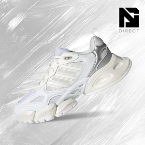 Adidas XLG Runner 'White' Chunky Mesh Sneakers White Round Toe Lace-up Breathable All Seasons Walking Shoes - Product Image 1