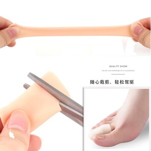 Protège-doigts et orteils en <span class=keywords><strong>silicone</strong></span> pour la <span class=keywords><strong>protection</strong></span> contre la friction des mains et des pieds, manchon de sport pour le pouce et les orteils, <span class=keywords><strong>protection</strong></span> des doigts et des orteils - Product Image 2