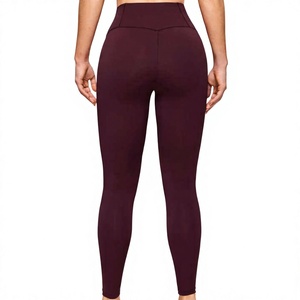 Leggings Deportivos Modernos para Mujer, Casuales, Sólidos, a la Moda, Sin Costuras, de Cintura Alta, Elásticos, Antibacterianos, para Yoga, Gimnasio, Correr - Product Image 2