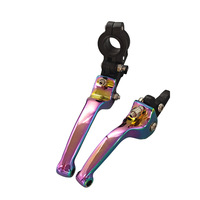 Accessoires pour motos, levier de frein en alliage d'aluminium, ASV F3, levier de frein et d'embrayage pliable résistant aux chocs