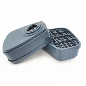 Masque à gaz demi-visage de protection en silicone CITICITY, respirateurs chimiques industriels pour la peinture au pistolet - Vente en gros usine - Product Image 6