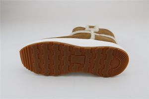 חצי אתחול לנשים חום מקרית שלג מגפי הנעל - Product Image 6