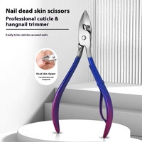Ensemble d'outils de beauté multifonctionnels en acier inoxydable dégradé pour les ongles Pince à nez de poussin Set de manucure et de pédicure d'usine