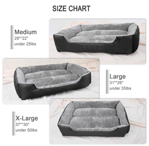 Lớn và vừa giường vật nuôi cho chó và mèo thoải mái sang trọng bọt hoàn toàn tháo rời có thể giặt XXL Kích thước trong Hộp bao bì - Product Image 2