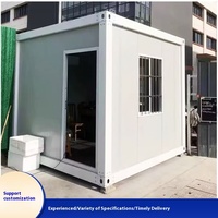 Maisons conteneurs en panneaux sandwich en acier de 2,5 mm d'épaisseur, design moderne, certifiées CE, respirantes, ignifuges, à assemblage rapide
