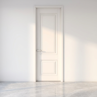 Revêtement de porte en mélamine 3D synchronisé, résistant aux rayures, aspect bois, technologie d'alignement des pores, sans aspect plastique, pour intérieur moderne