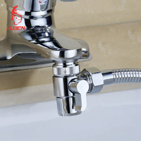 Nouvel arrivage : Adaptateur de robinet pour évier de cuisine, vanne de dérivation, connecteur de robinet pour toilettes, bidet, douche, accessoires de cuisine