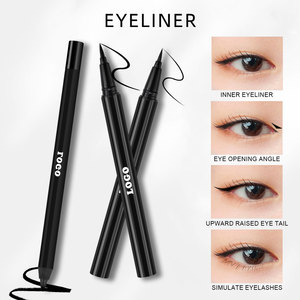 Eyeliner noir imperméable à l'eau en gros Vegan longue durée <span class=keywords><strong>Eye</strong></span> <span class=keywords><strong>Liner</strong></span> liquide stylo Eyeliner cosmétiques crème crayon Gel Eyeliner - Product Image 2
