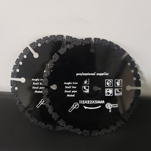 Iron King Diamond Cutting Disc 115X22X5MM For Metal Steel Pipe Angle Iron Stainless Steel - Product Image 3
