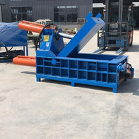 Compacteur de ferraille horizontal 125T Presse à balles hydraulique pour métaux
