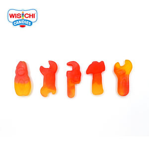 무료 샘플 대량 거미 사탕 할랄 아이 비타민 gummies 제조 도구 모양 부드러운 사탕 - Product Image 3