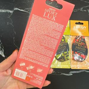 Pure Essential Oil High-concentration Wooden Areon OEM Brand <b>Car</b> & Home Dual-use <b>Clip</b> Air Freshener with Decorative Fragrance - Product Image 3