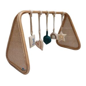 Vente en gros de salle de sport en rotin pour bébé, produit de meubles en rotin pour enfant, produit de soin pour bébé décor fabriqué au Vietnam - Product Image 1