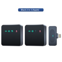 Microphone Lavalier Sans Fil H12 avec Réduction de Bruit, Double Surveillance, Autonomie de 12-14H, Affichage en Temps Réel pour Vlog et Enregistrement en Direct