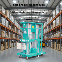 Nouvelle plateforme élévatrice électrique robuste en alliage d'aluminium Jiuxin, 5-22 mètres, table 1500x630mm, 730kg, pour hôtels et salles blanches