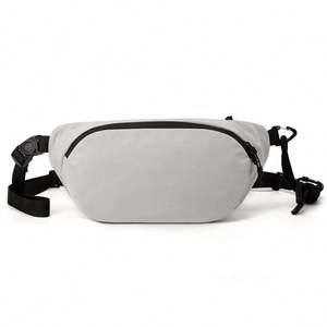 Sac de course à la taille personnalisé, sac banane en nylon pour homme et femme - Product Image 4