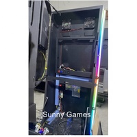 Máquina de Juegos Arcade con Monitor Vertical de 43 Pulgadas, Gabinete de Juego de Habilidad Operado con Monedas Personalizado en Negro para Gabinete de Entretenimiento de Juegos Arcade