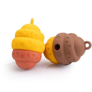 Jouet distributeur de friandises pour animaux de compagnie multifonctionnel de qualité supérieure en TPR - <span class=keywords><strong>Boule</strong></span> alimentaire résistante aux morsures pour chiens et chats - Jouet à mâcher interactif - Product Image 2