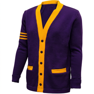 University Knitted <b>Cardigans</b> Customized logo Women's Sweater - Product Image 1