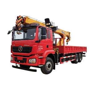 Grúa Telescópica Hidráulica Multifuncional Shacman 6X4 de 14 Toneladas Montada en Camión, Precio Directo de Fábrica - Product Image 1
