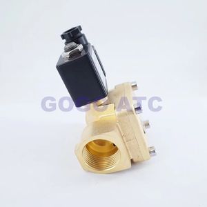Alta calidad 0927700 1.6Mpa cierre Normal 2 vías piloto diafragma latón eléctrico 2 pulgadas DN50 pulgadas válvula solenoide de agua NBR FKM - Product Image 2