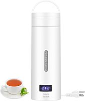 Bouilloire électrique Electricomini, bouteille d'eau chaude portable, thermos, bouilloire électrique intelligente de voyage avec thermos
