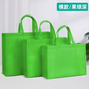 Promotional Non-Woven Tote Bags-Custom Silk Screen Printed Heat-<b>Sealed</b> Reusable Portable Household Shopping Event Giveaway Bags - Product Image 3