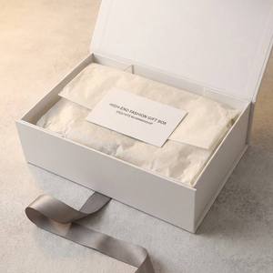 Boîte d'emballage de luxe pour <span class=keywords><strong>chemise</strong></span> de costume avec logo personnalisé, en carton rigide pliable avec <span class=keywords><strong>rabat</strong></span> magnétique pour l'expédition - Product Image 2