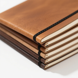 Tốt nhất bìa cứng viết cuốn sách tập thể dục tùy chỉnh PU da Tạp Chí máy tính xách tay cho thực hành - Product Image 4